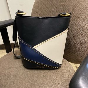 Unique Colorblock tote  from Donna Karan